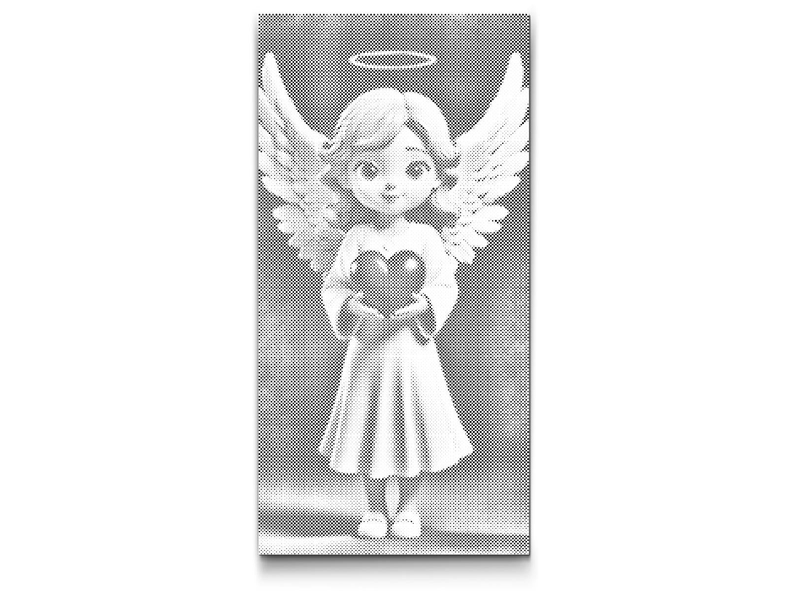 Mali angel z rdečim srcem - Dottingo