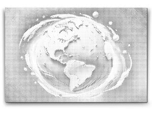 Abstraktni planet Zemlja - Dottingo