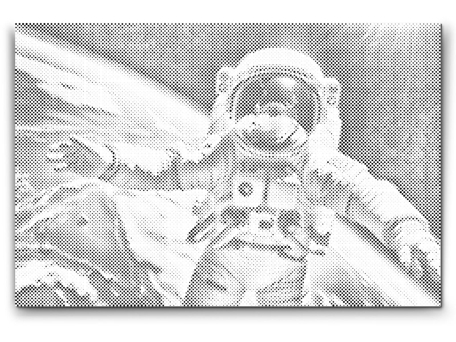 Astronavt s planetom Zemljo - Dottingo