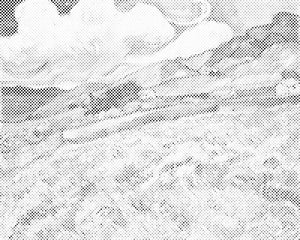 Vincent van Gogh - Pšenično polje z gorami - Dottingo