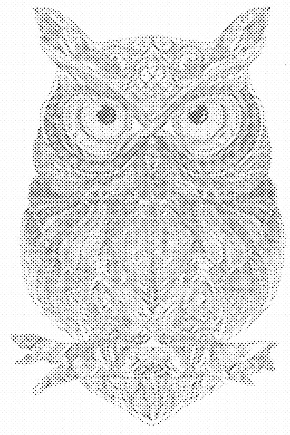 Mandala sova - Dottingo