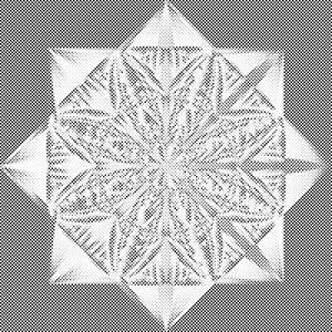 Mandala zvezda - Dottingo