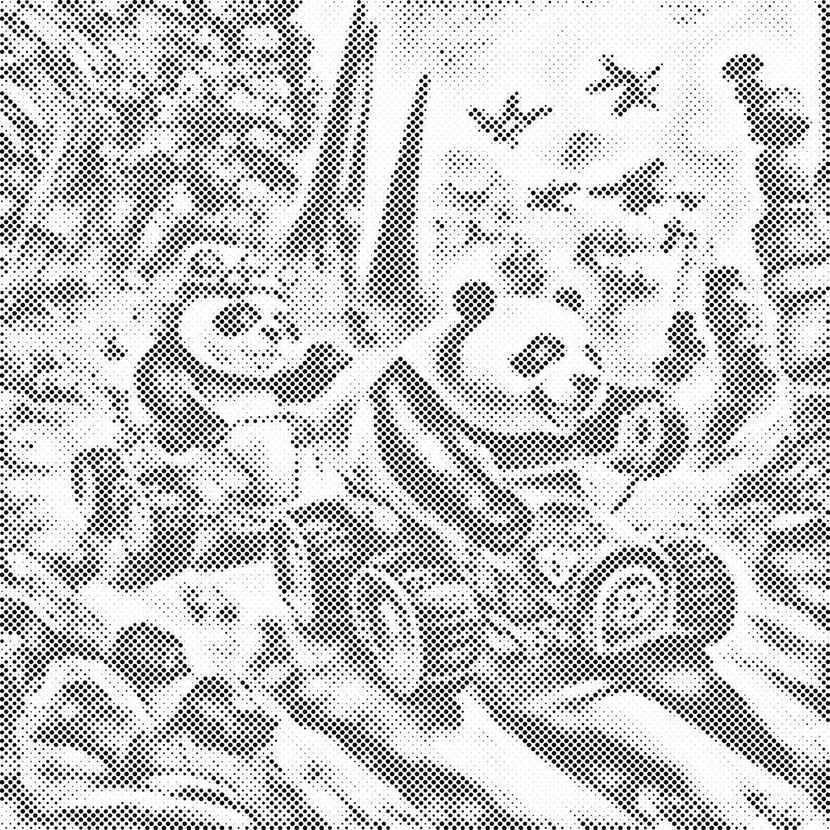 Panda dirka - Dottingo