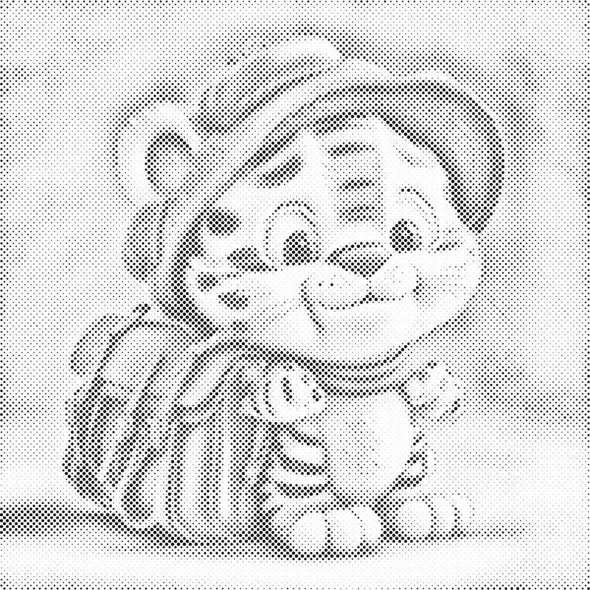 Simpatičen tiger z nahrbtnikom - Dottingo