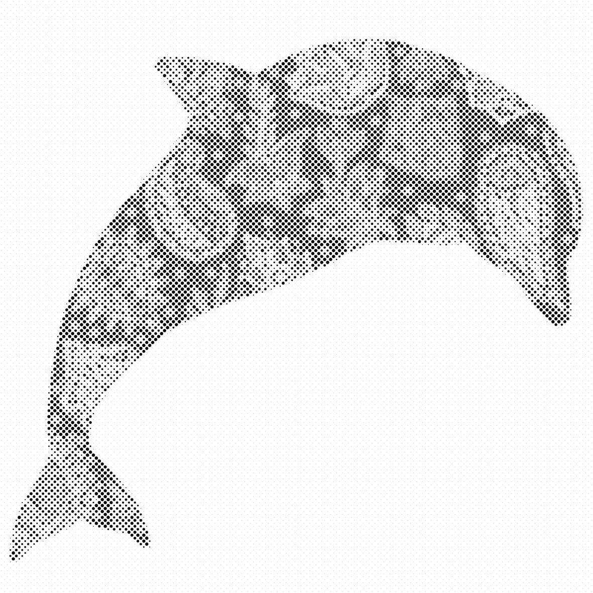 Mandala delfin - Dottingo