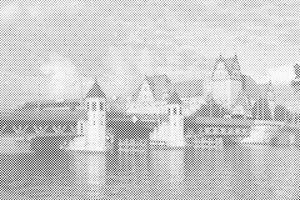 Železniški dvižni most v Szczecinu, Poljska - Dottingo