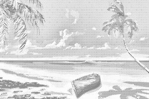 Čoln na plaži - Dottingo