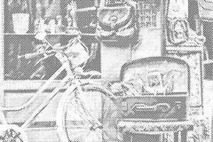 Kolo in kovček polni spominov - Dottingo